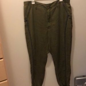 Knitted designed imitation jeans